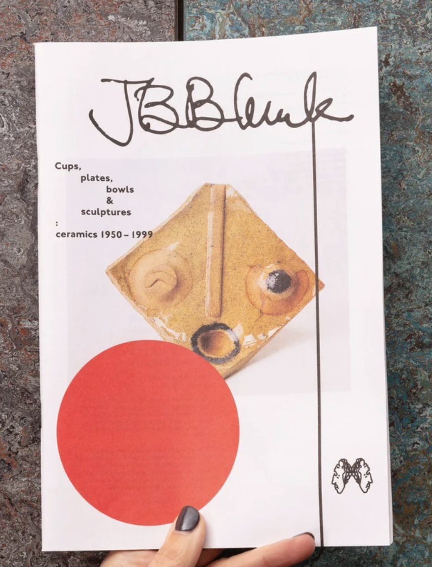 BLUNK, J.B. - Cups, Plates, Bowls & Sculptures (third edition)